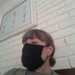 homemade mask (sock)